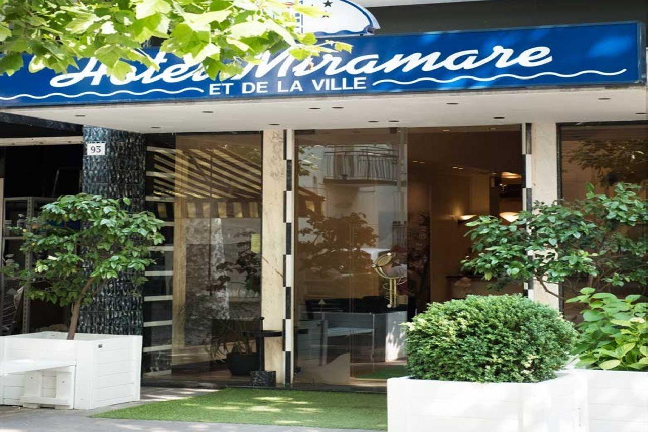 רימיני Hotel Miramare Et De La Ville מראה חיצוני תמונה