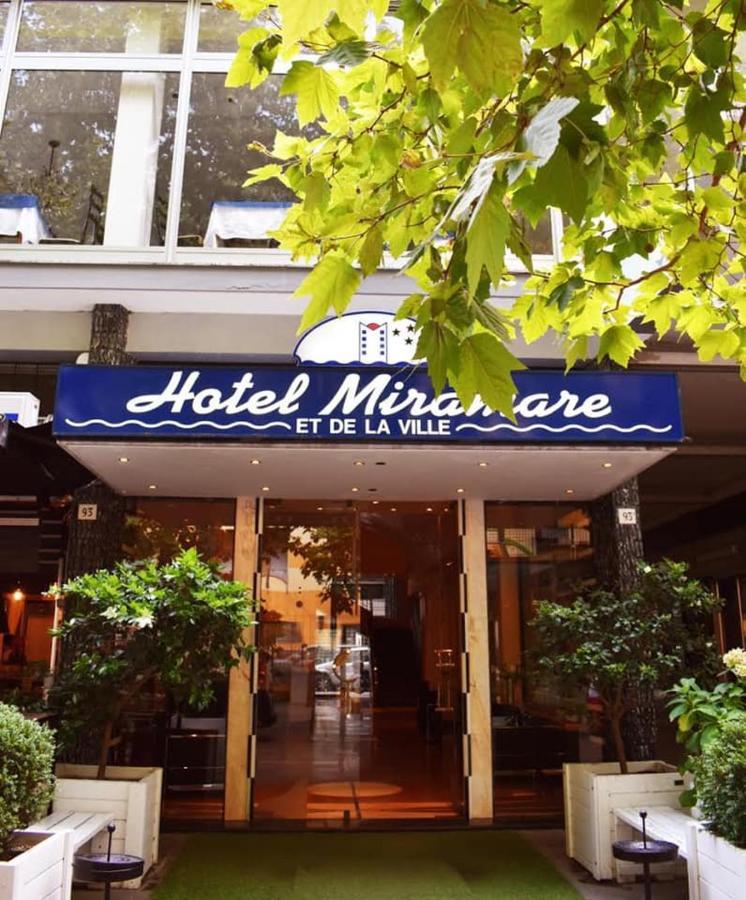 רימיני Hotel Miramare Et De La Ville מראה חיצוני תמונה