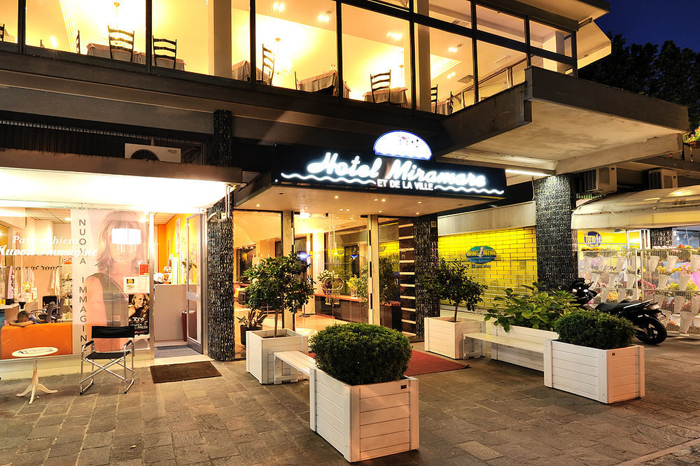 רימיני Hotel Miramare Et De La Ville מראה חיצוני תמונה